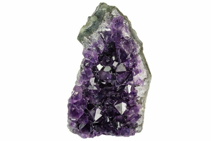 Dark Purple, Amethyst Crystal Cluster - Uruguay #123803